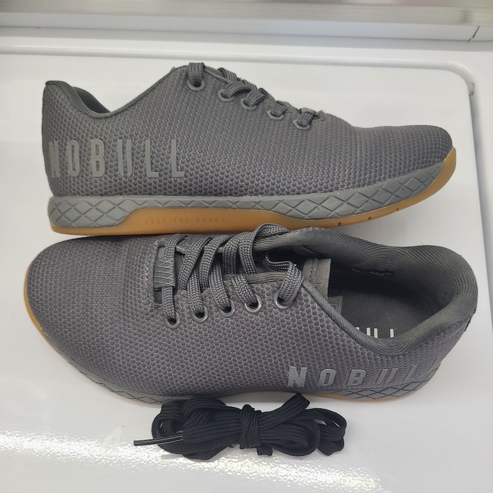 NWOT NOBULL Dark Gray Gum Training Shoes - women's 6.5